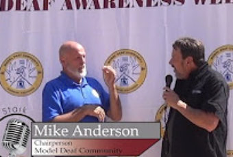 Ron Stark is on Location at Deaf Awareness Week with The Model Deaf Community
